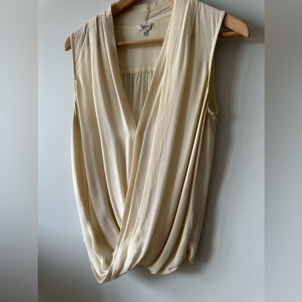 Aritiza T. babaton 100% Silk blouse size xs